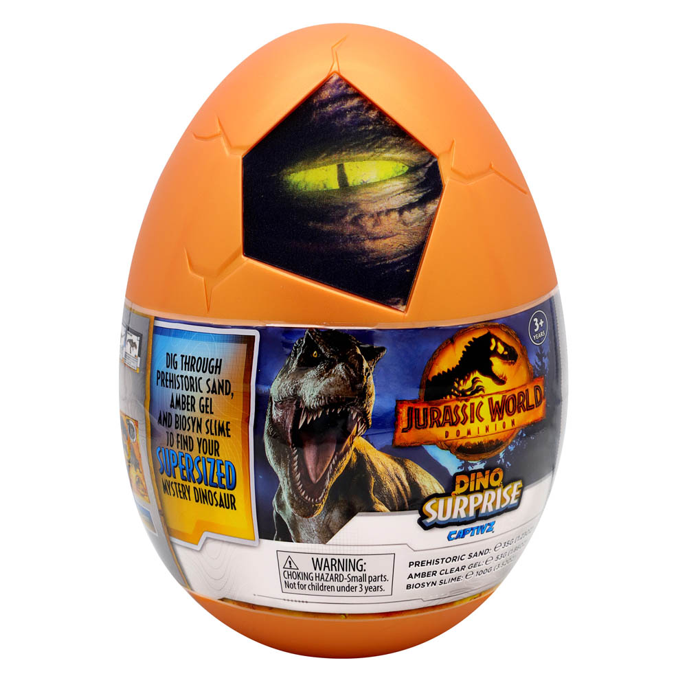 Jurassic World - Captivz Dominion Edition Dino Surprise with 7 surprises Asst