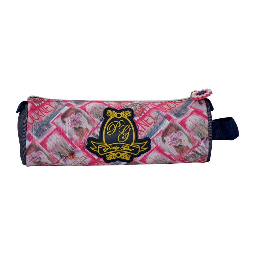 K2B Round Retty Girl Pencil Case