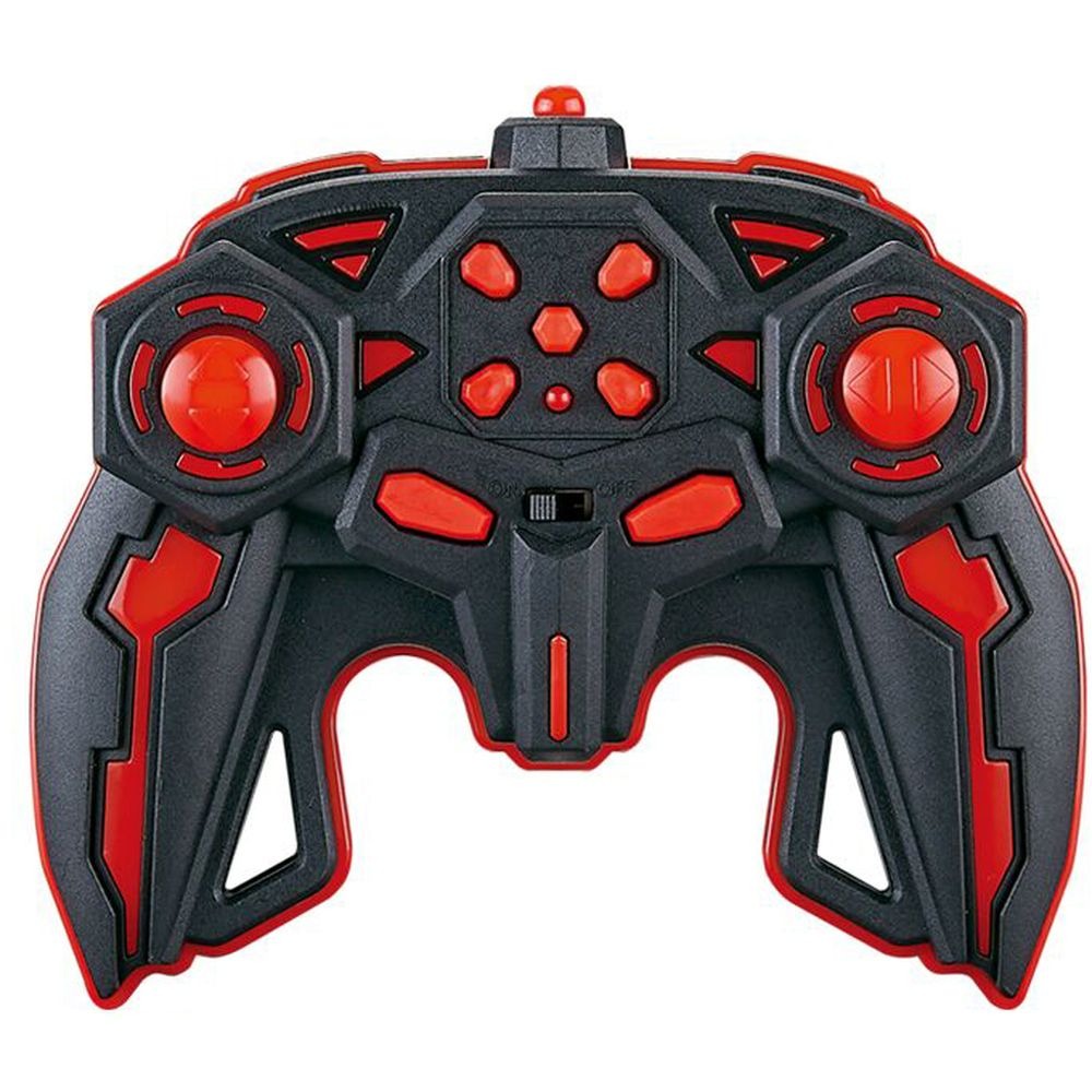 Kermong - 2.4Ghz Glow In The Dark Monster Car - Blue/Red