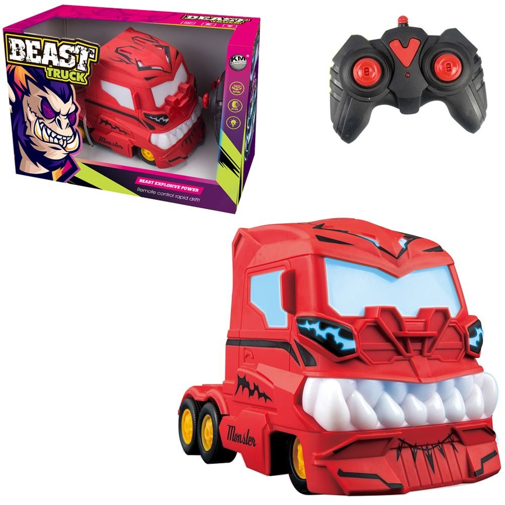 Kermong - 2.4Ghz Glow In The Dark RC Monster Car