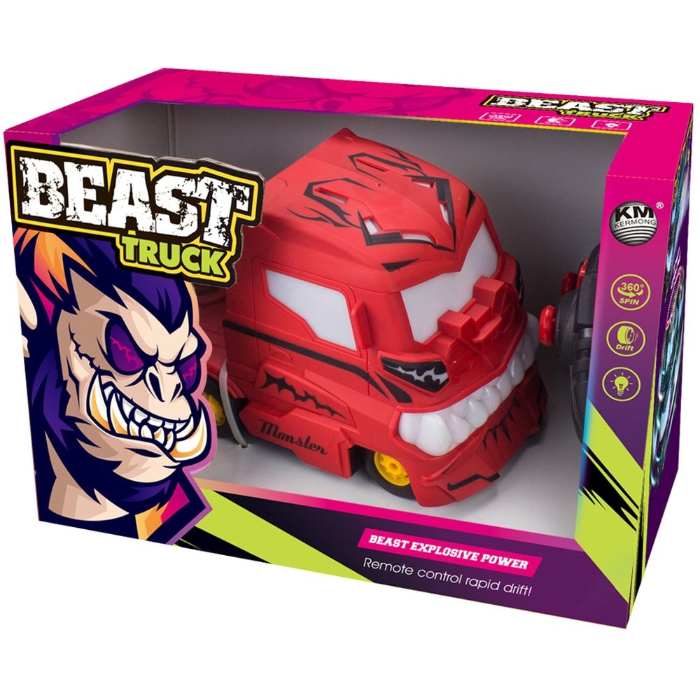 Kermong - 2.4Ghz Glow In The Dark RC Monster Car