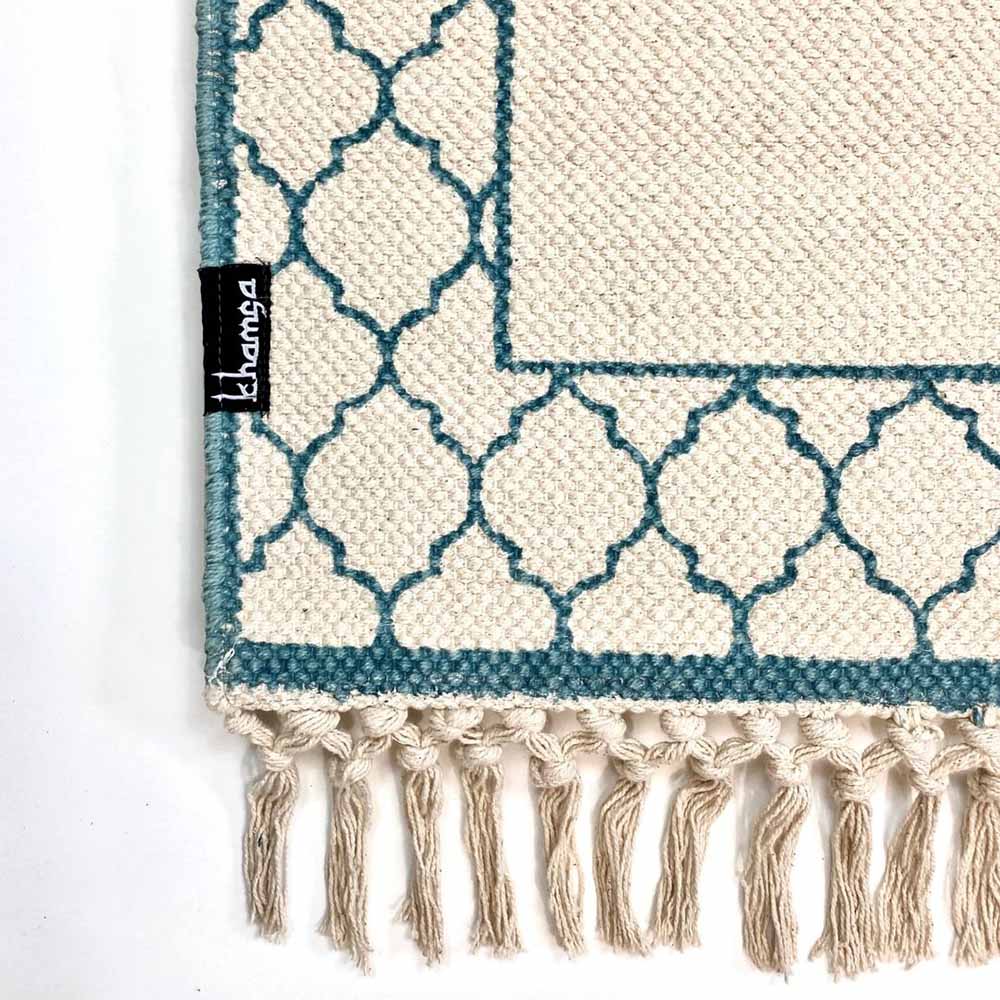 Khamsa - Max Prayer Mat for Adults Azraq - Blue (65x110 cm)