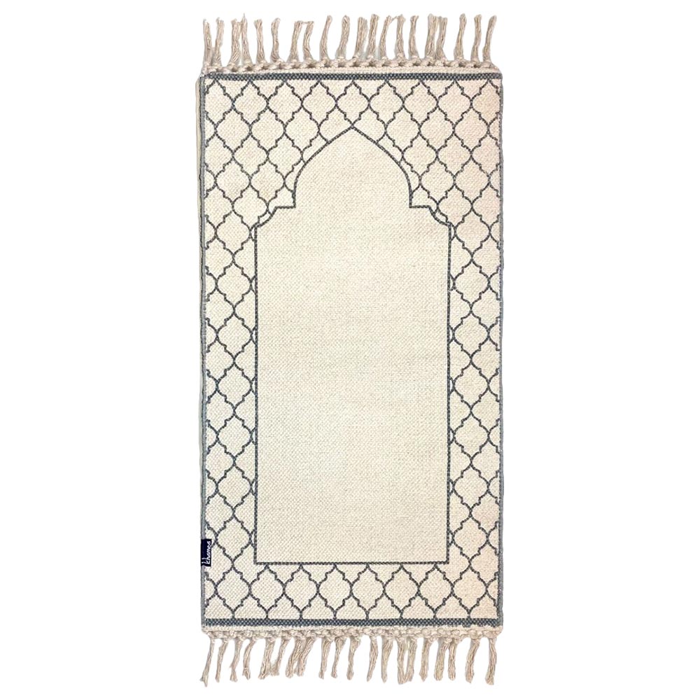 Khamsa - Max Prayer Mat for Adults Ramadi - Grey (65x110 cm)