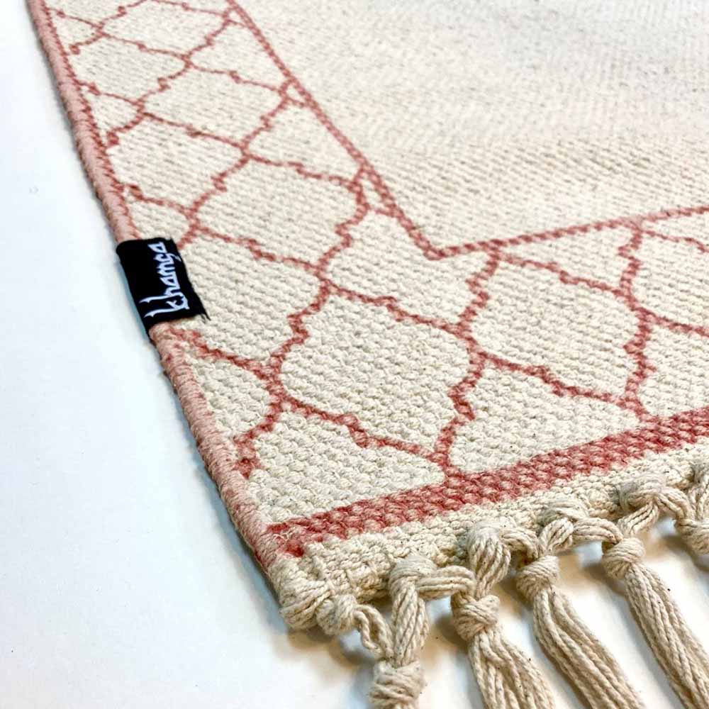 Khamsa - Max Prayer Mat for Adults Zahri - Pink (65x110 cm)
