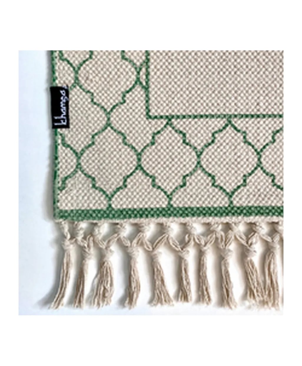Khamsa - Mini Prayer Mat for Children Akhdar - Green (55x100 cm)