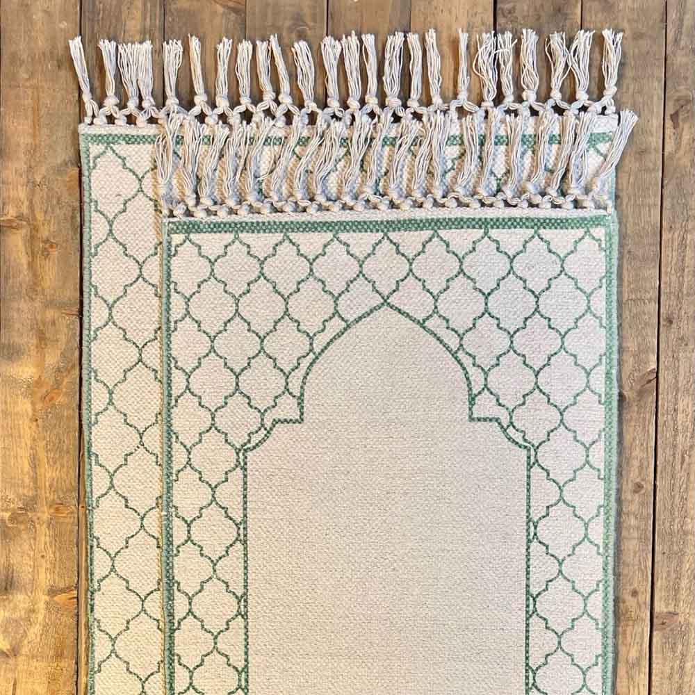 Khamsa - Mini Prayer Mat for Children Ramadi - Grey (55x100 cm)