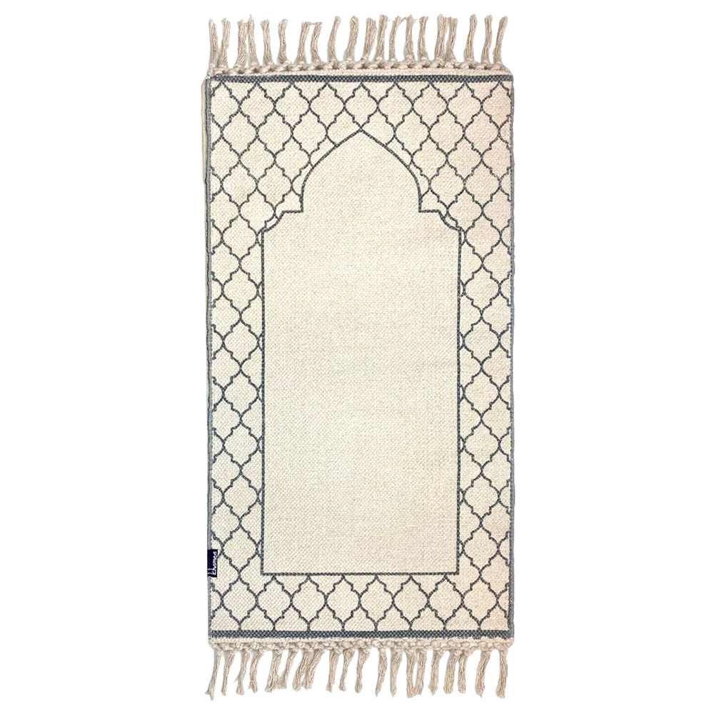 Khamsa - Mini Prayer Mat for Children Ramadi - Grey (55x100 cm)