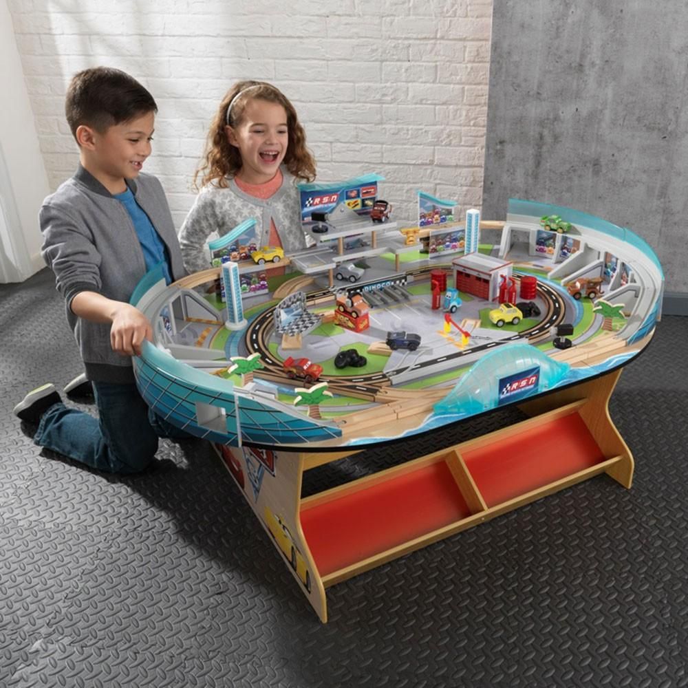 Cars 3 toys race track hot sale