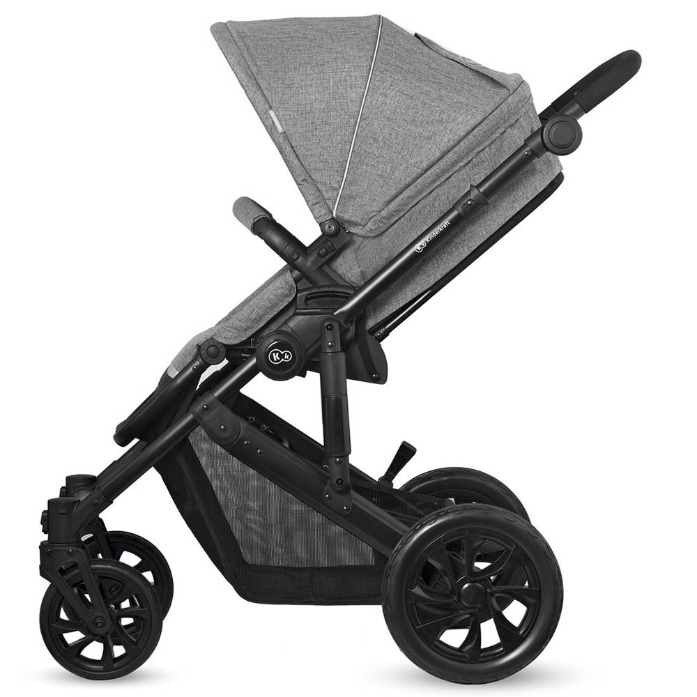Kinderkraft - 3-in-1 Prime Lite Travel System - Grey