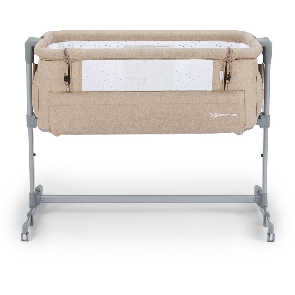 Kinderkraft Neste Up Baby Cot Beige Babystore.ae