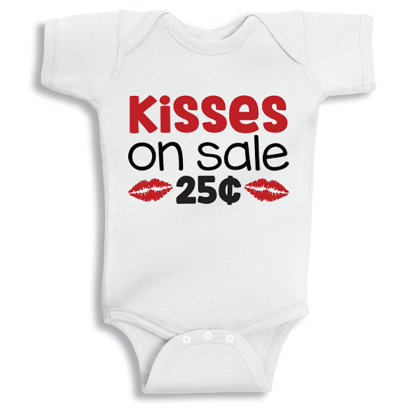 Twinkle Hands Kisses on Sale Baby Onesie, Bodysuit, Romper