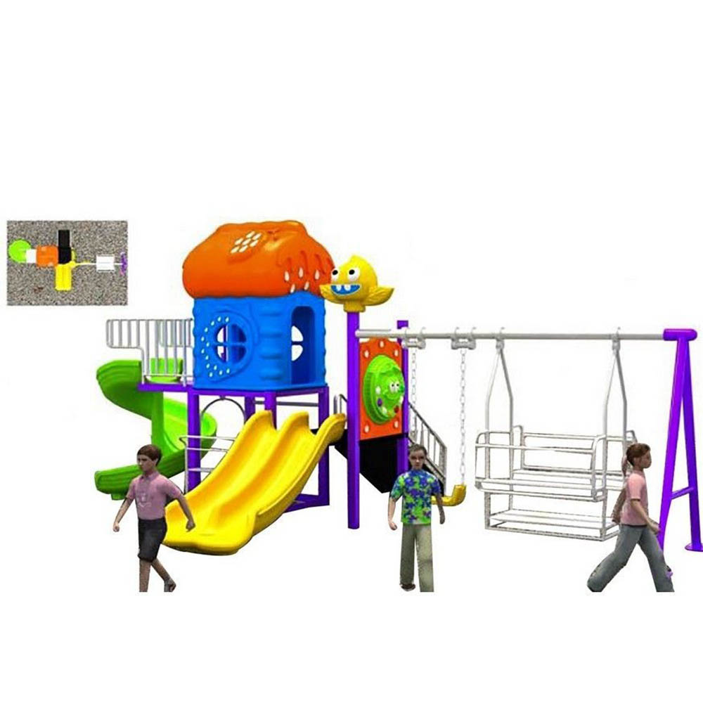 Myts - Mega Club Dual Swing And Dual And Wavy Slides