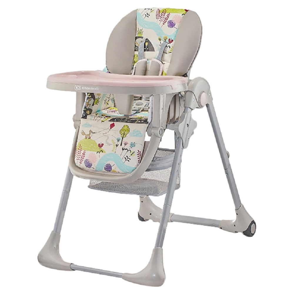 Pink highchair sales