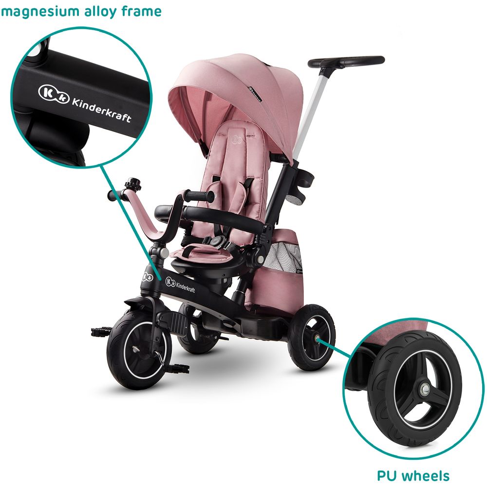 Kinderkraft pink trike best sale
