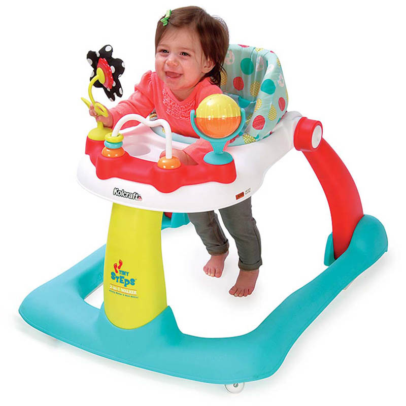 Kolcraft - Tiny Steps 2-in-1 Activity Walker