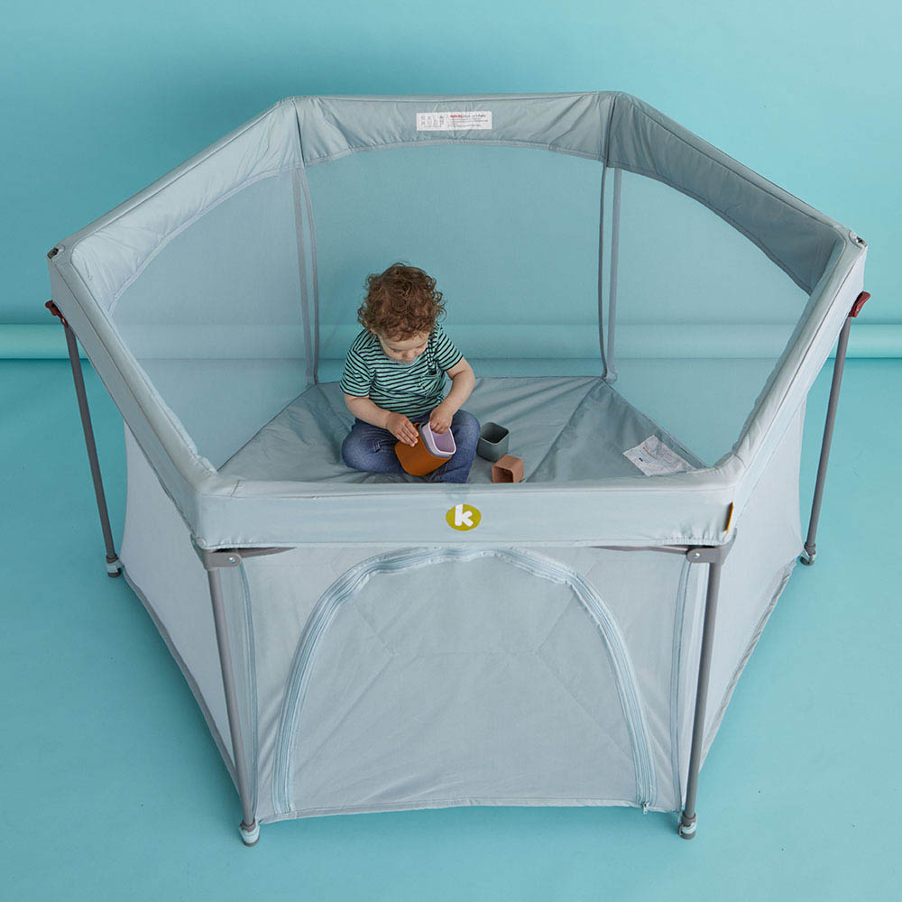 Koo-Di - Happy Home Foldaway Playpen 0m-3y - Spring Water