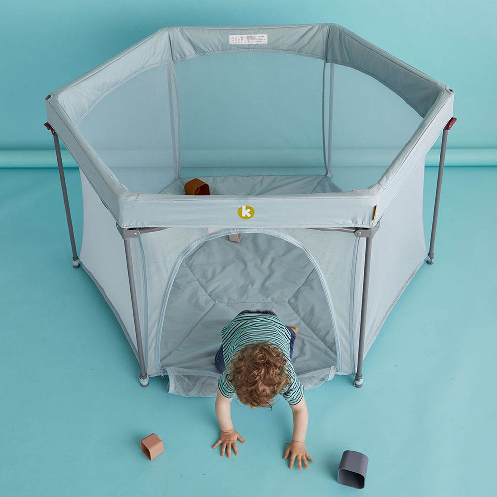 Koo-Di - Happy Home Foldaway Playpen 0m-3y - Spring Water