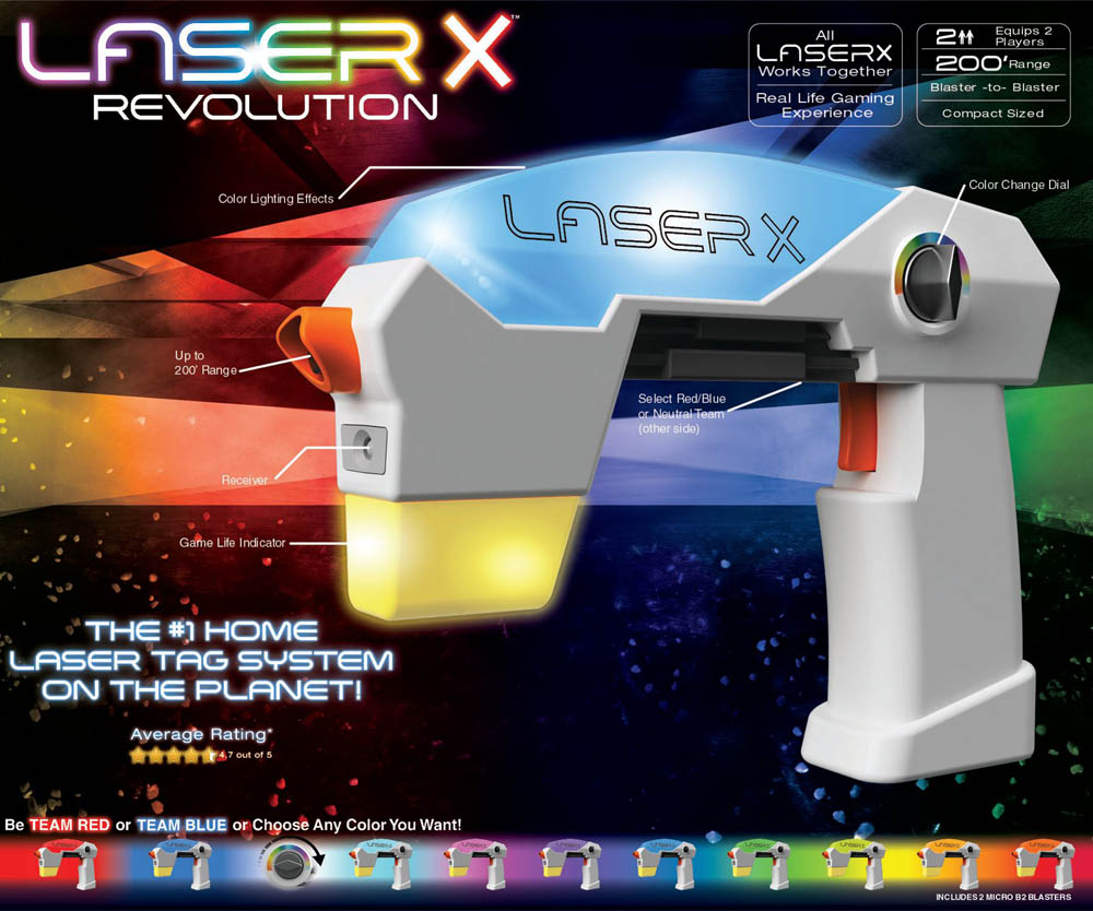 Laser X - Evolution Micro B2 Blaster Battery Operated