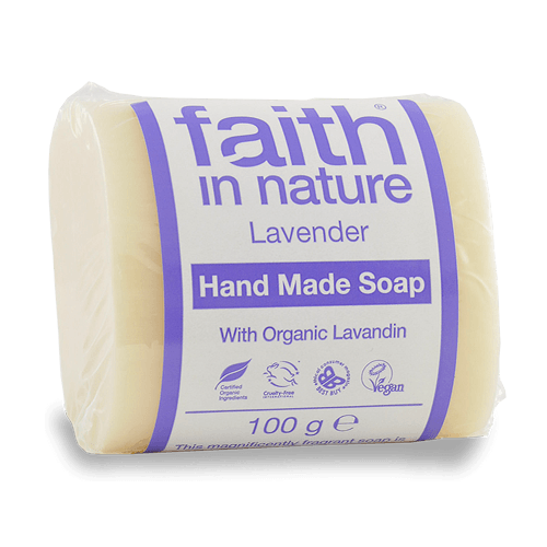 Faith in Nature Lavender Soap, 100g