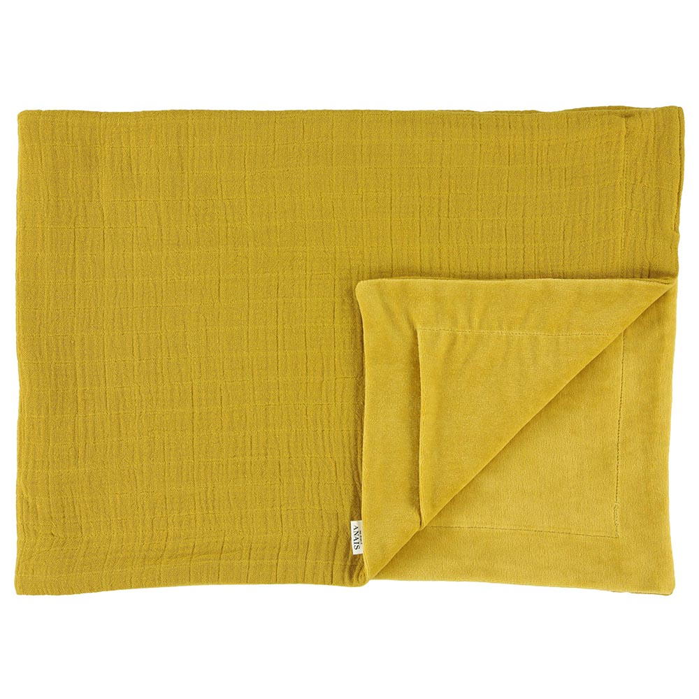 Les Reves d'Anais - Fleece Blanket 75 x 100cm Bliss Mustard