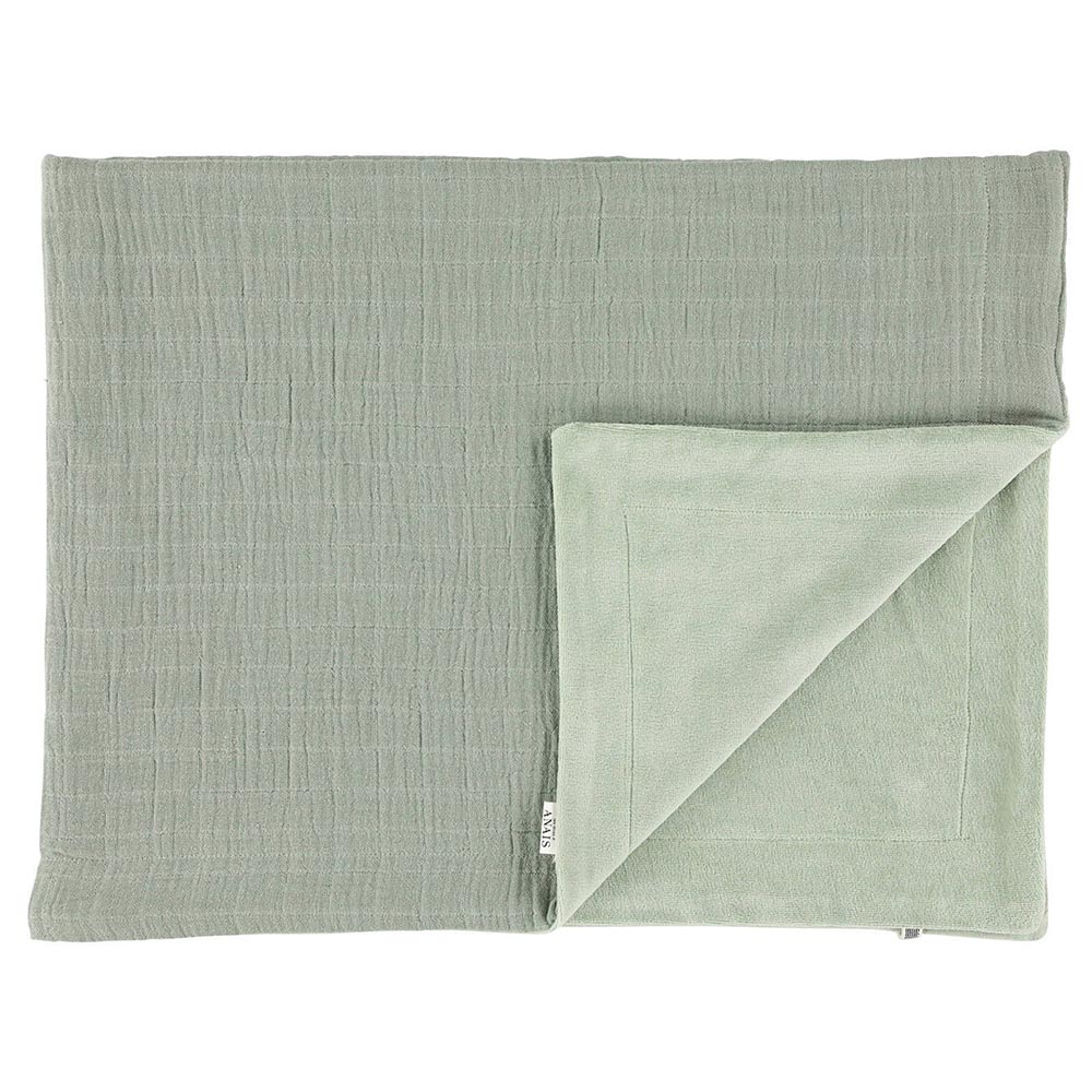 Les Reves d'Anais - Fleece Blanket 75 x 100cm - Bliss Olive