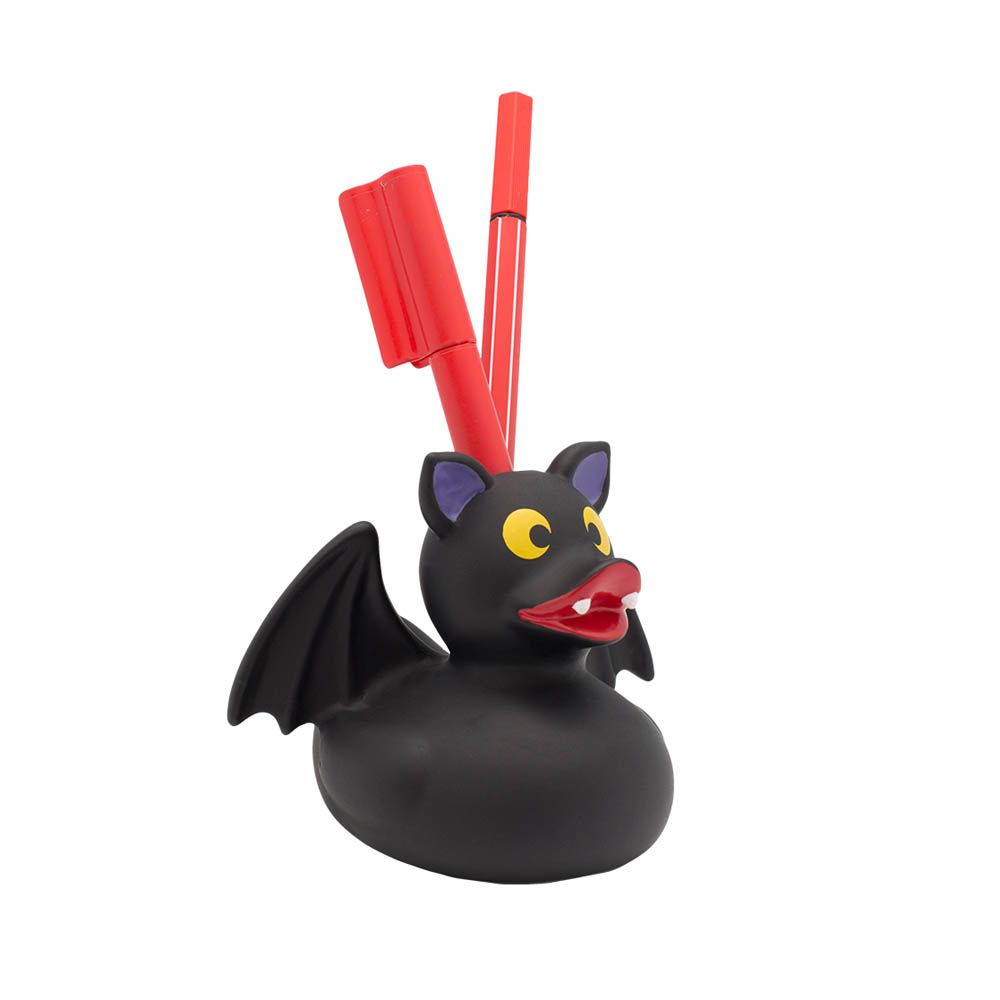 Lilalu - Holdys Bat - Rubber Duck Holder - Pen Holder
