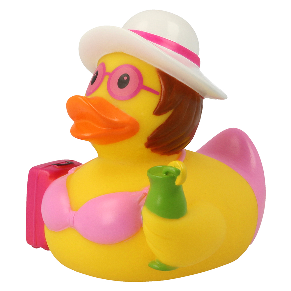 Lilalu - Holiday Female Duck - Pink and Yellow