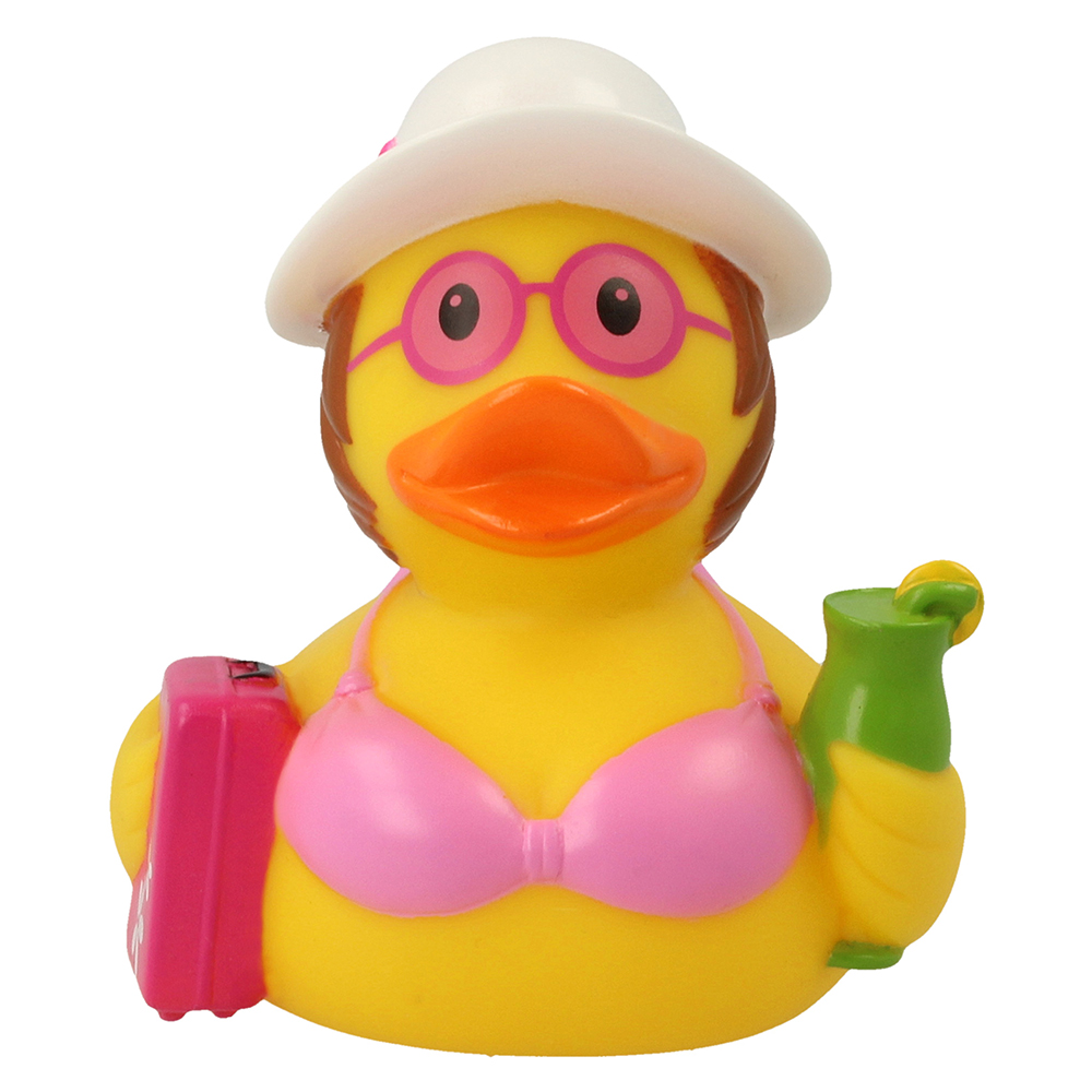 Lilalu - Holiday Female Duck - Pink and Yellow