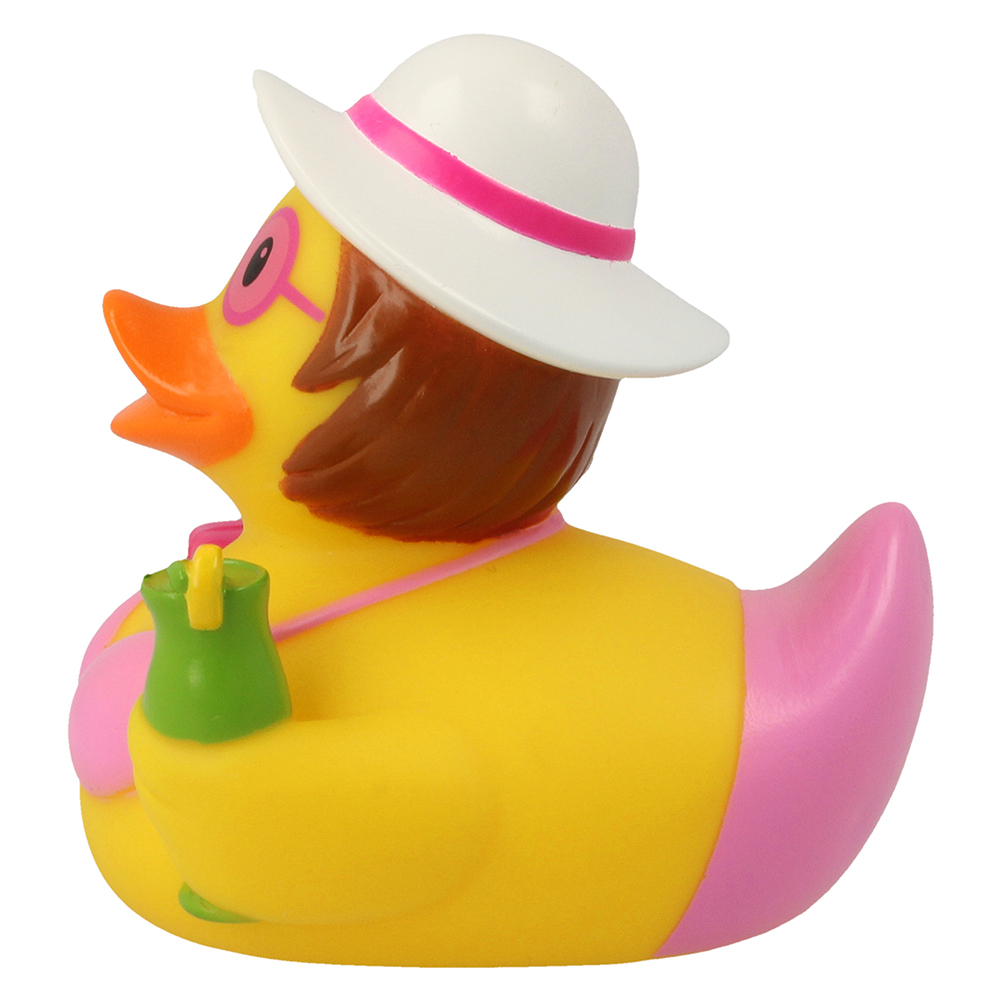 Lilalu - Holiday Female Duck - Pink and Yellow