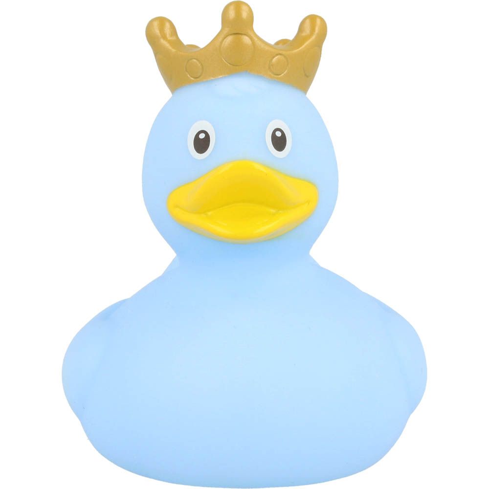 Lilalu - Light Blue Duck with Crown