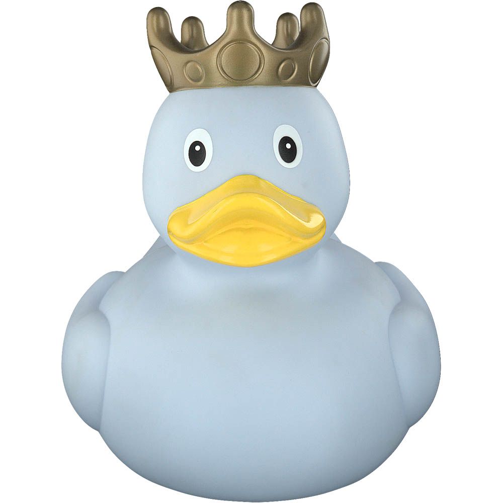 Lilalu - Xxl Blue Duck with Crown 25 cm