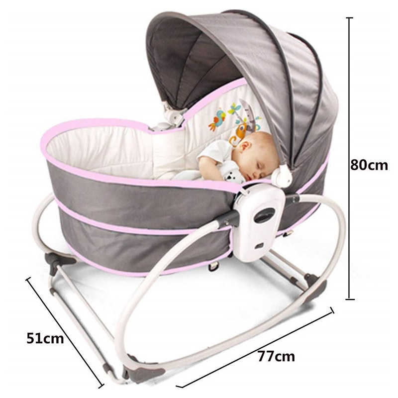 Little Angel 5-in-1 Bouncer Chair with Removable Bassinet