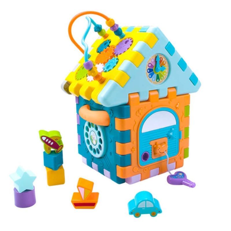 Little Angel Activity Cube 9-in-1 Toddler Multi Shape Play