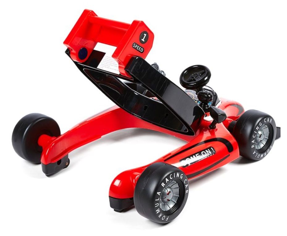 Little Angel Baby Learning Walker - Red Car