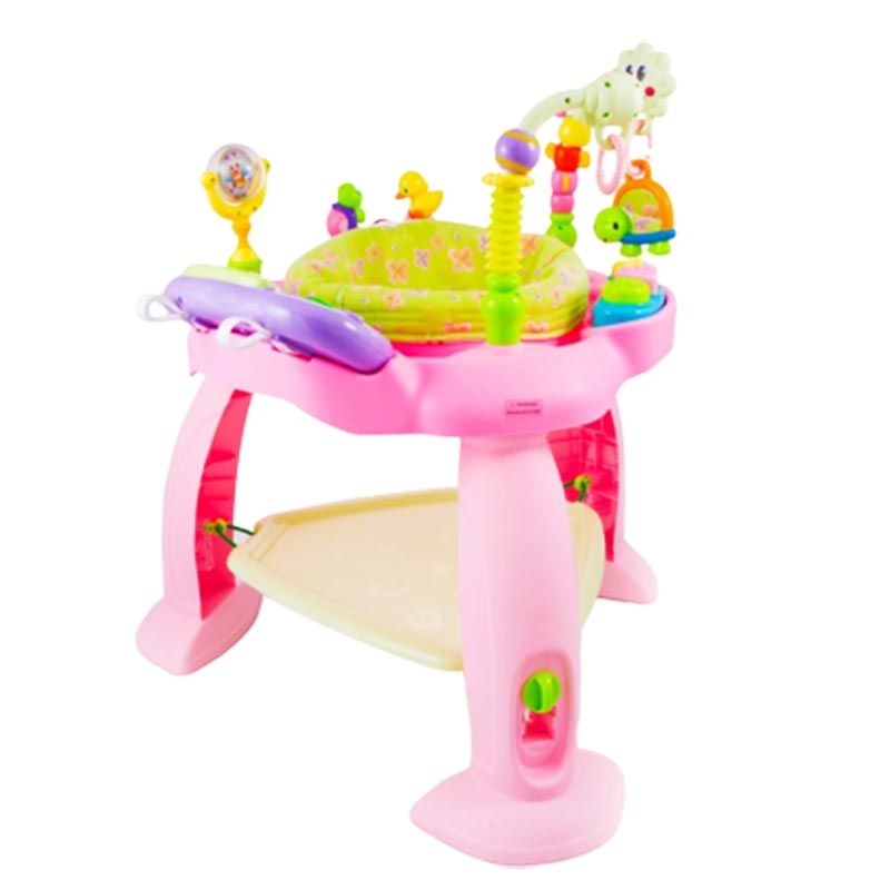 Little Angel - Baby Activity Chair Jump 'N Turn - Pink