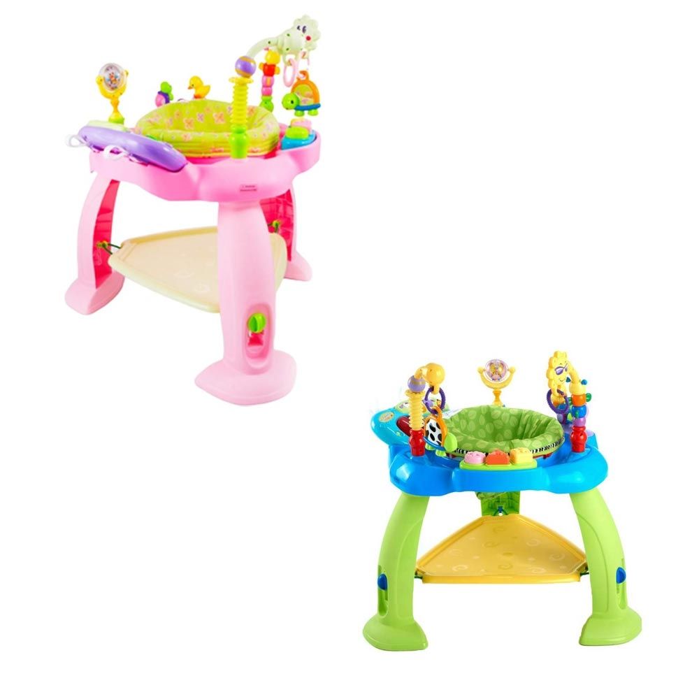 Little Angel - Baby Activity Chair Jump 'N Turn - Pink
