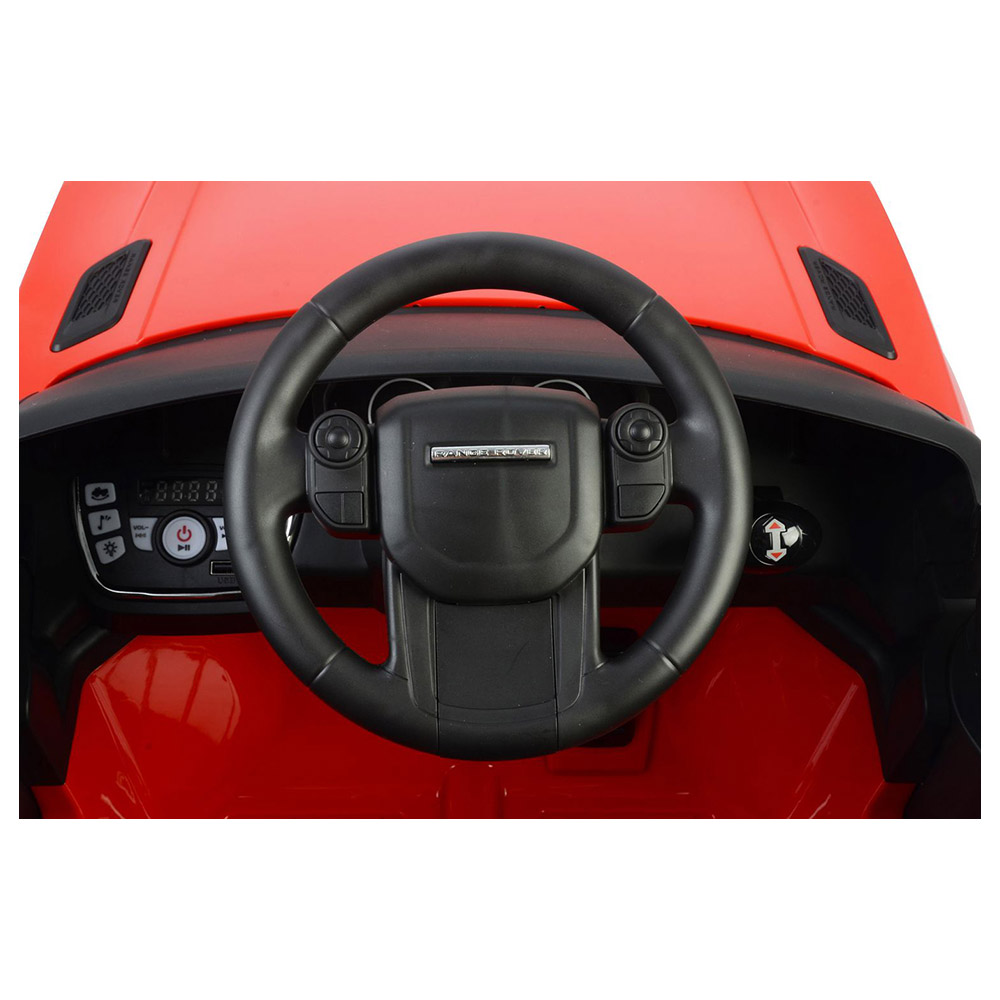 Little Angel - Land Rover Range Rover Svr Electric Ride On Toy Car - Red