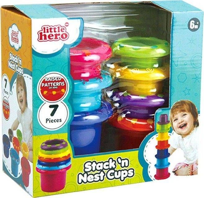 Little Hero Stack N' Nest Cups Toys