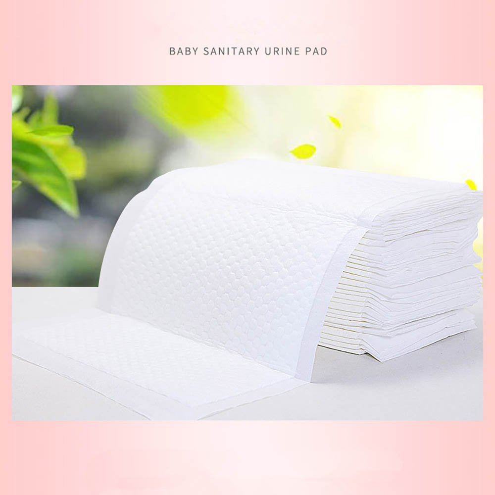 Little Story - Disposable Diaper Changing Mats - Pack Of 50 Pcs - White