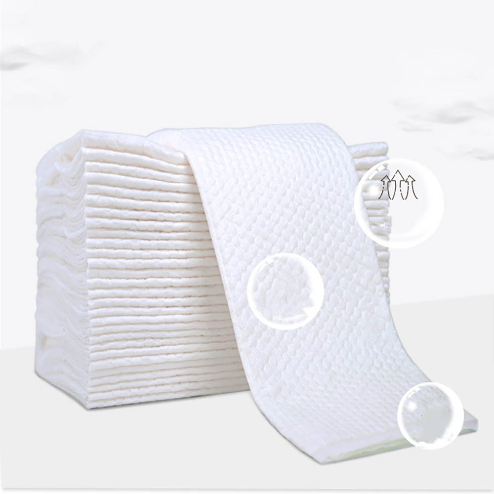 Little Story - Disposable Diaper Changing Mats - Pack Of 50 Pcs - White