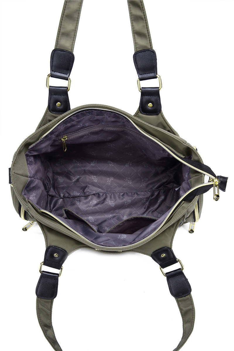 Little Story - Matilda Diaper Bag - Olive Green