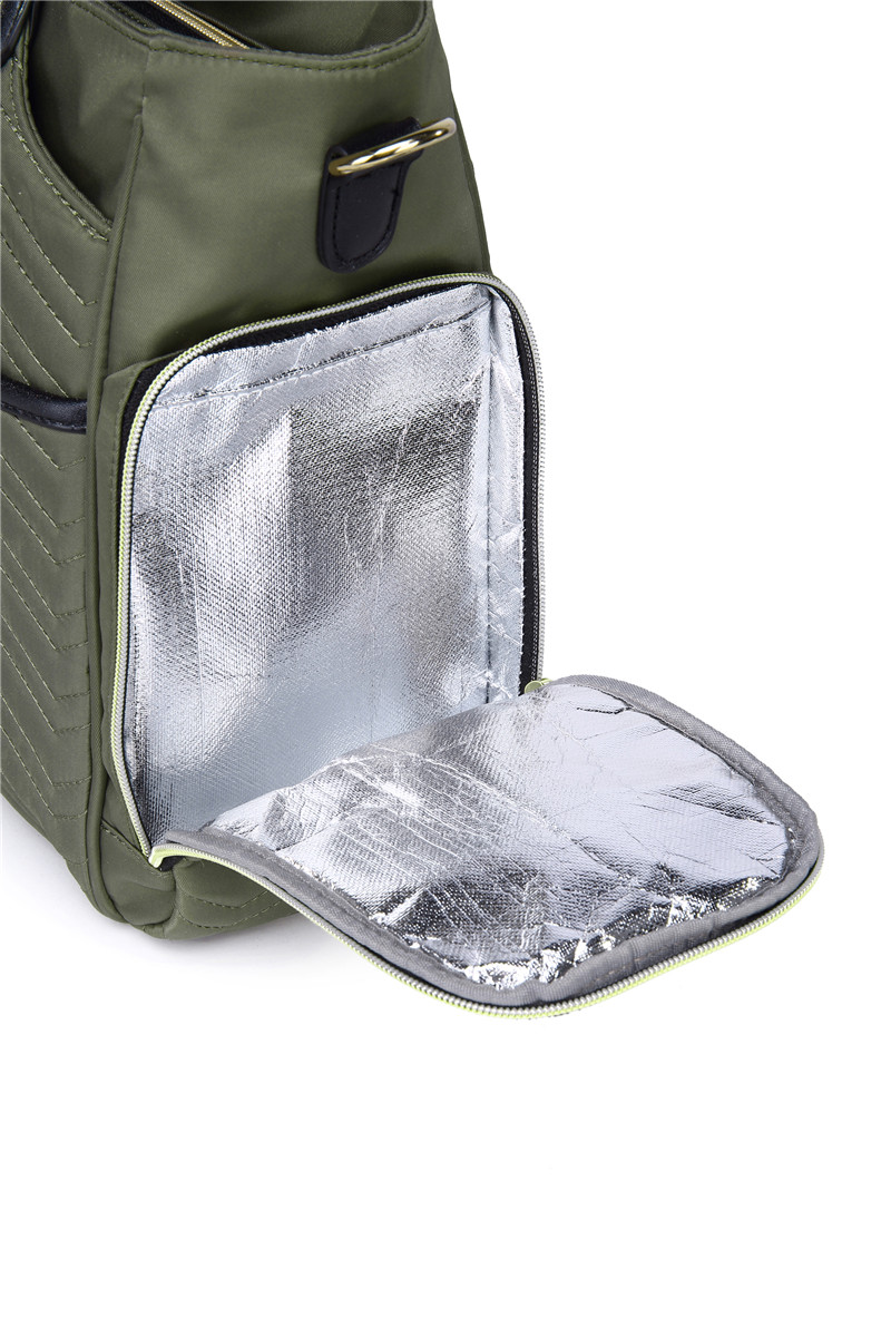 Little Story - Matilda Diaper Bag - Olive Green