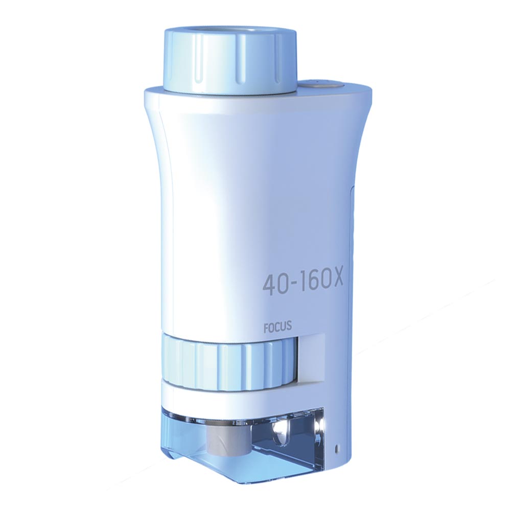 Little Story - Scientific Portable Optical Microscope Toy STEM Series - Blue