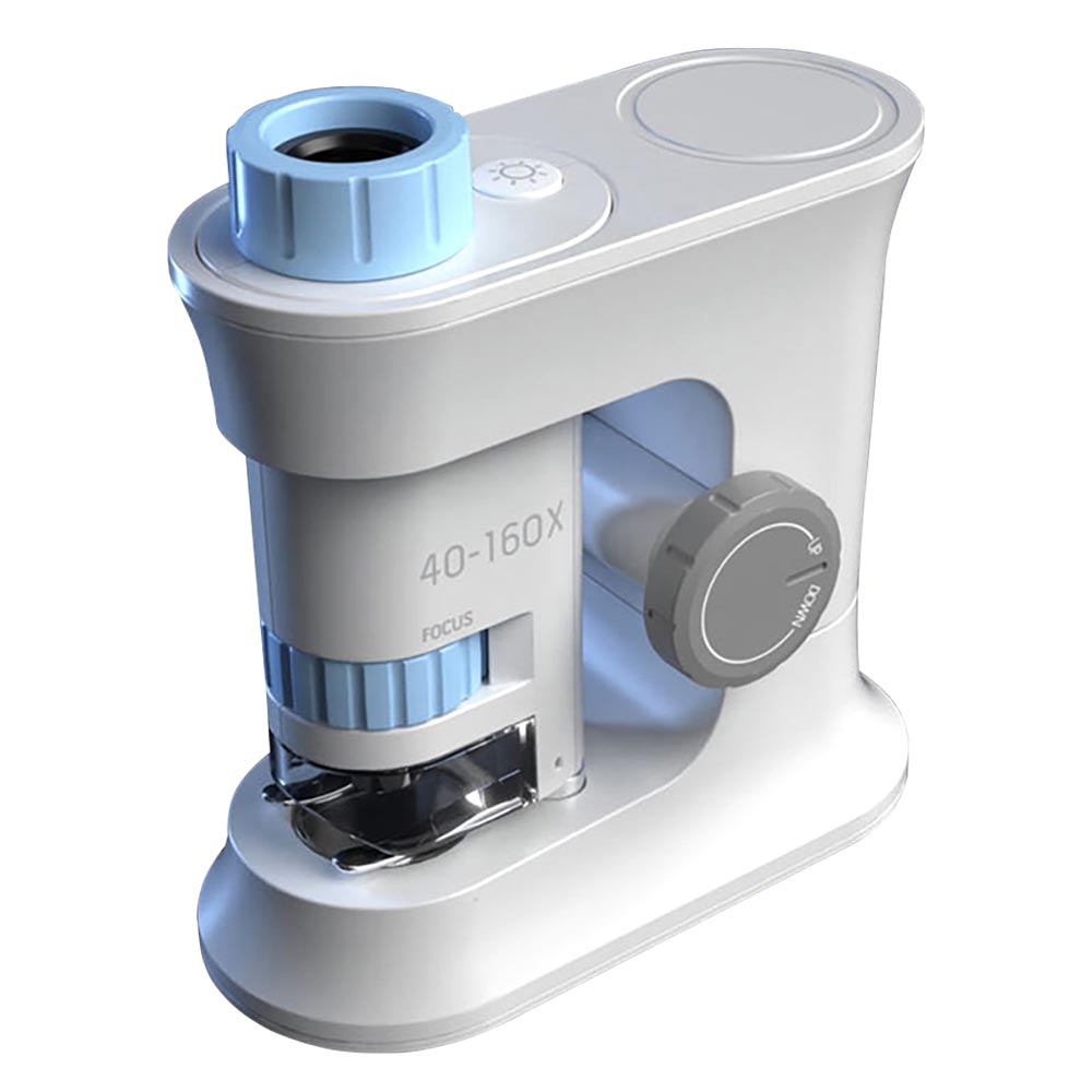 Little Story - Scientific Portable Optical Microscope Toy STEM Series - Blue