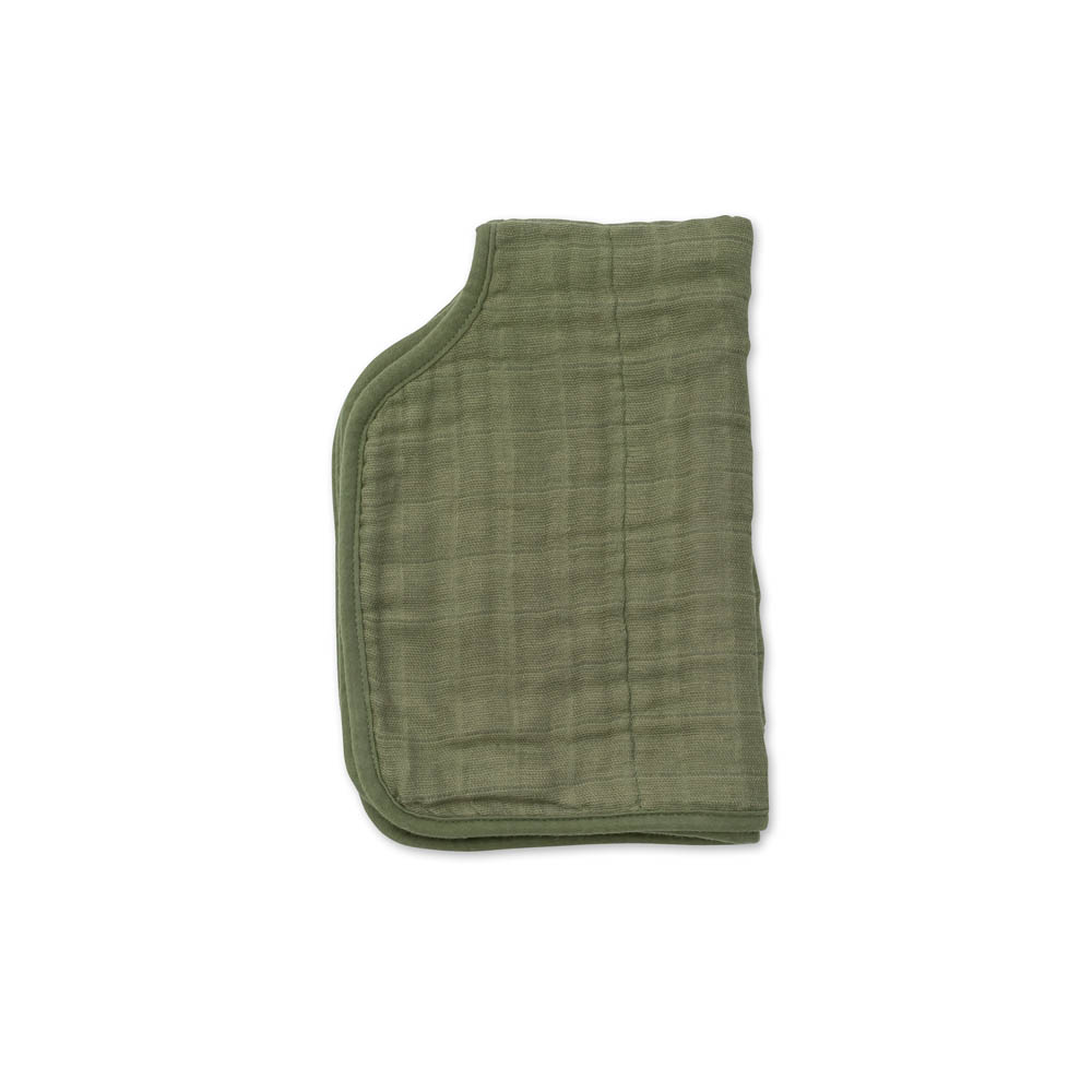 Little Unicorn - Cotton Muslin Burp Cloth - Fern