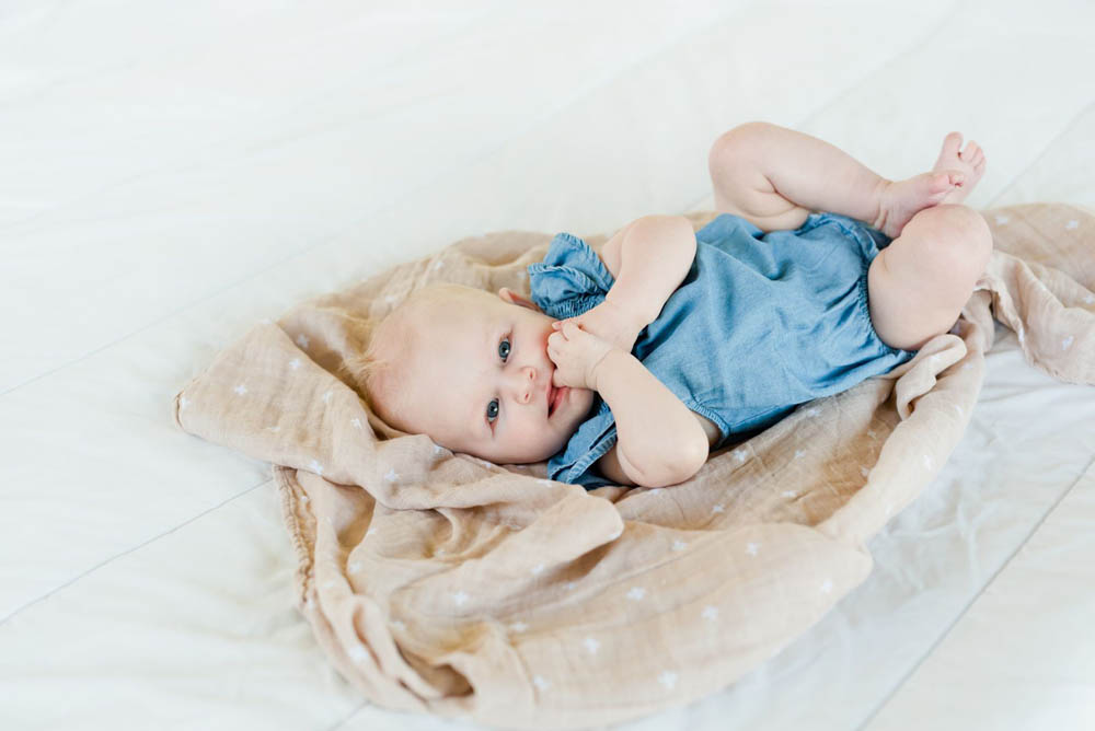 Little Unicorn - Cotton Muslin Single Swaddle - Taupe Cross