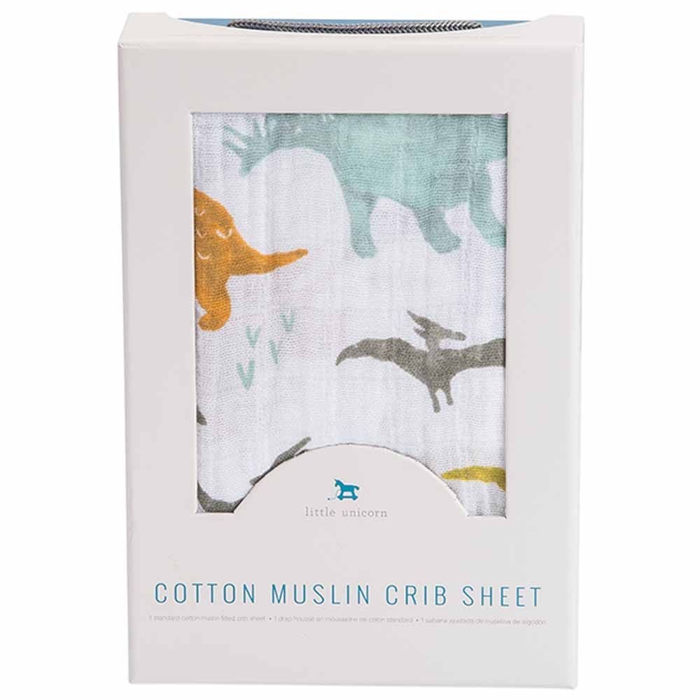 Little unicorn cotton muslin crib sale sheet