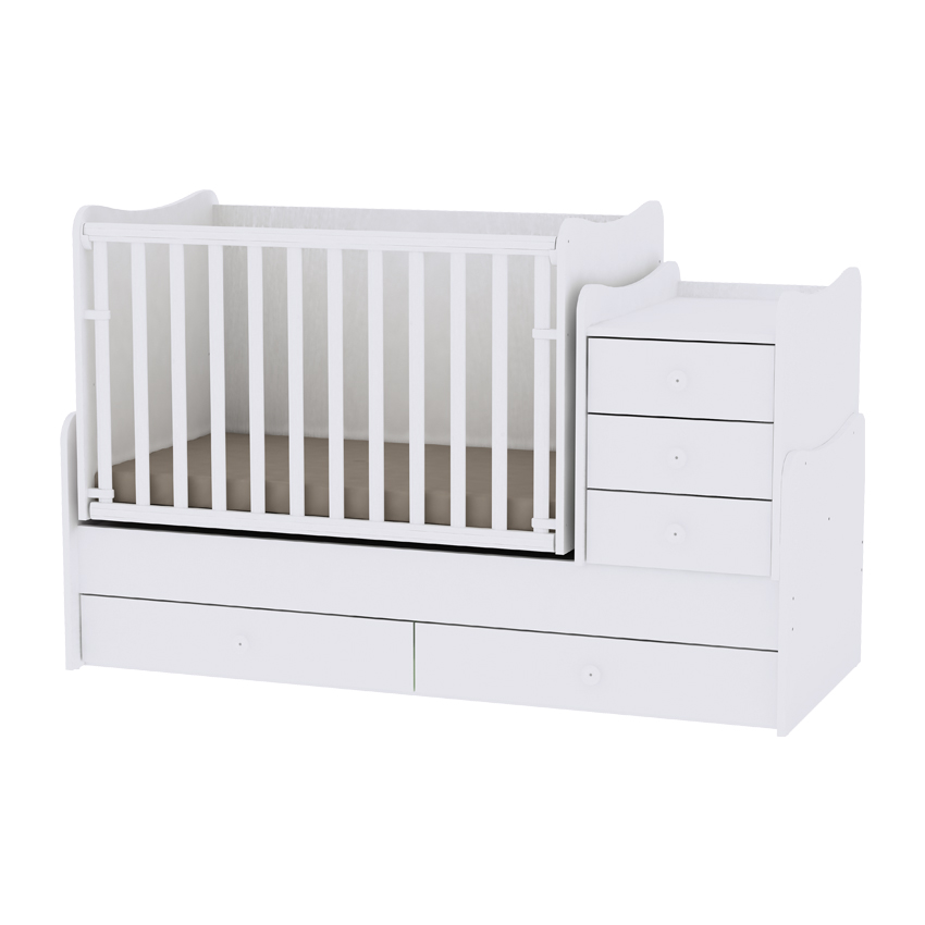 Lorelli Classic - Bed Maxi - Plus New 70/160 - White