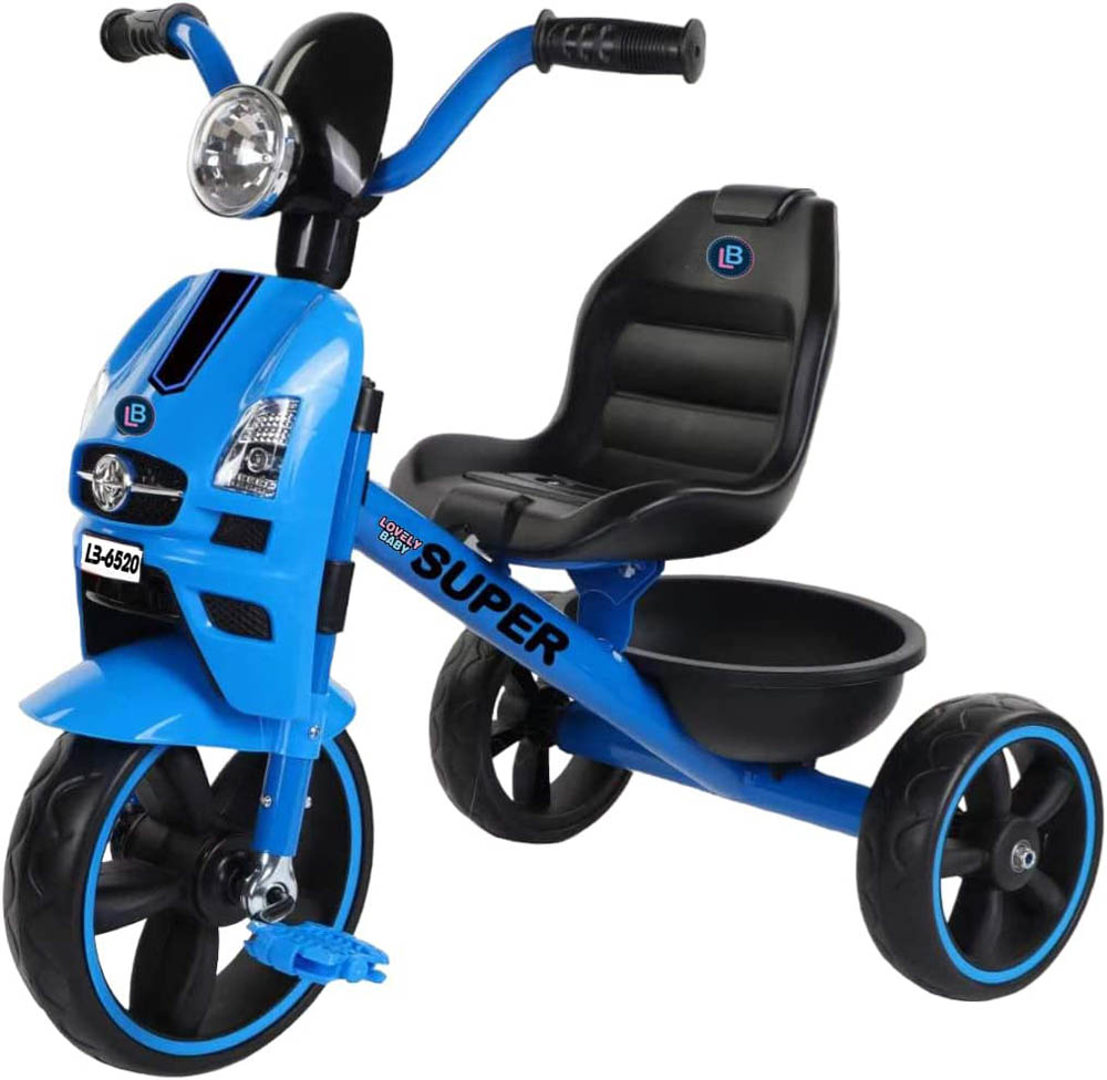 Lovely Baby - 3 Wheels Kids Tricycle LB 6520 - Blue