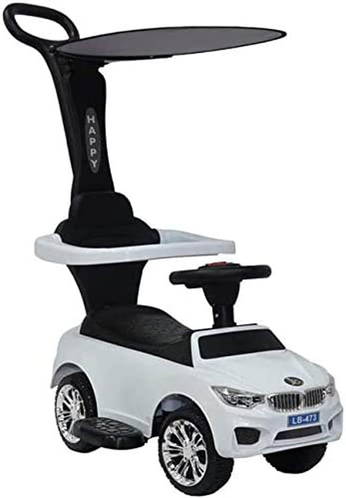 Lovely Baby - LB 473 3 in 1 Push Car - White